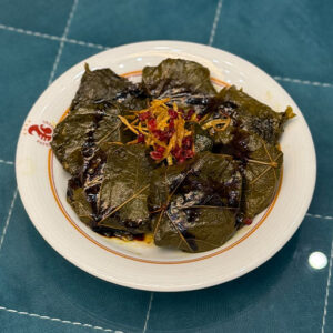 دلمه برگ مو خونگی